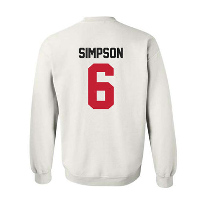 Ohio State - NCAA Baseball : Maddix Simpson - Classic Shersey Crewneck Sweatshirt-1