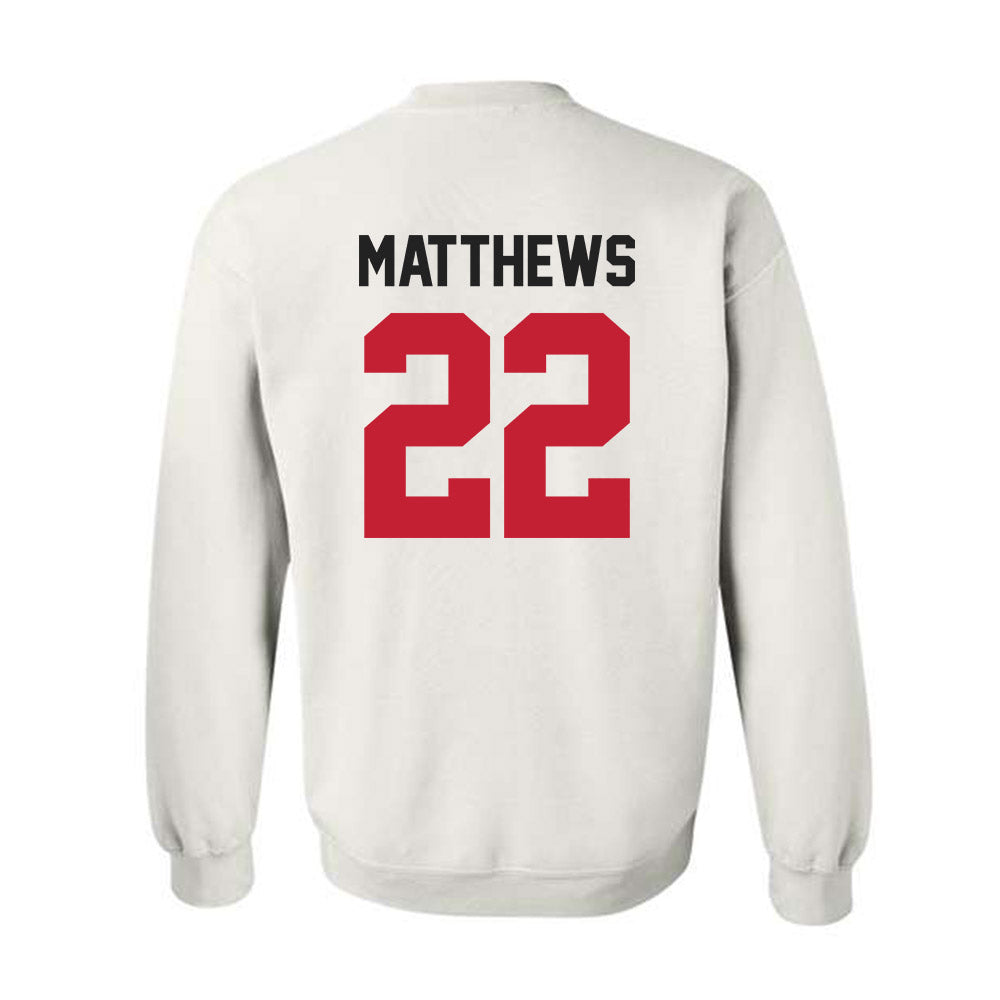 Ohio State - NCAA Women's Ice Hockey : Sloane Matthews - Crewneck Sweatshirt