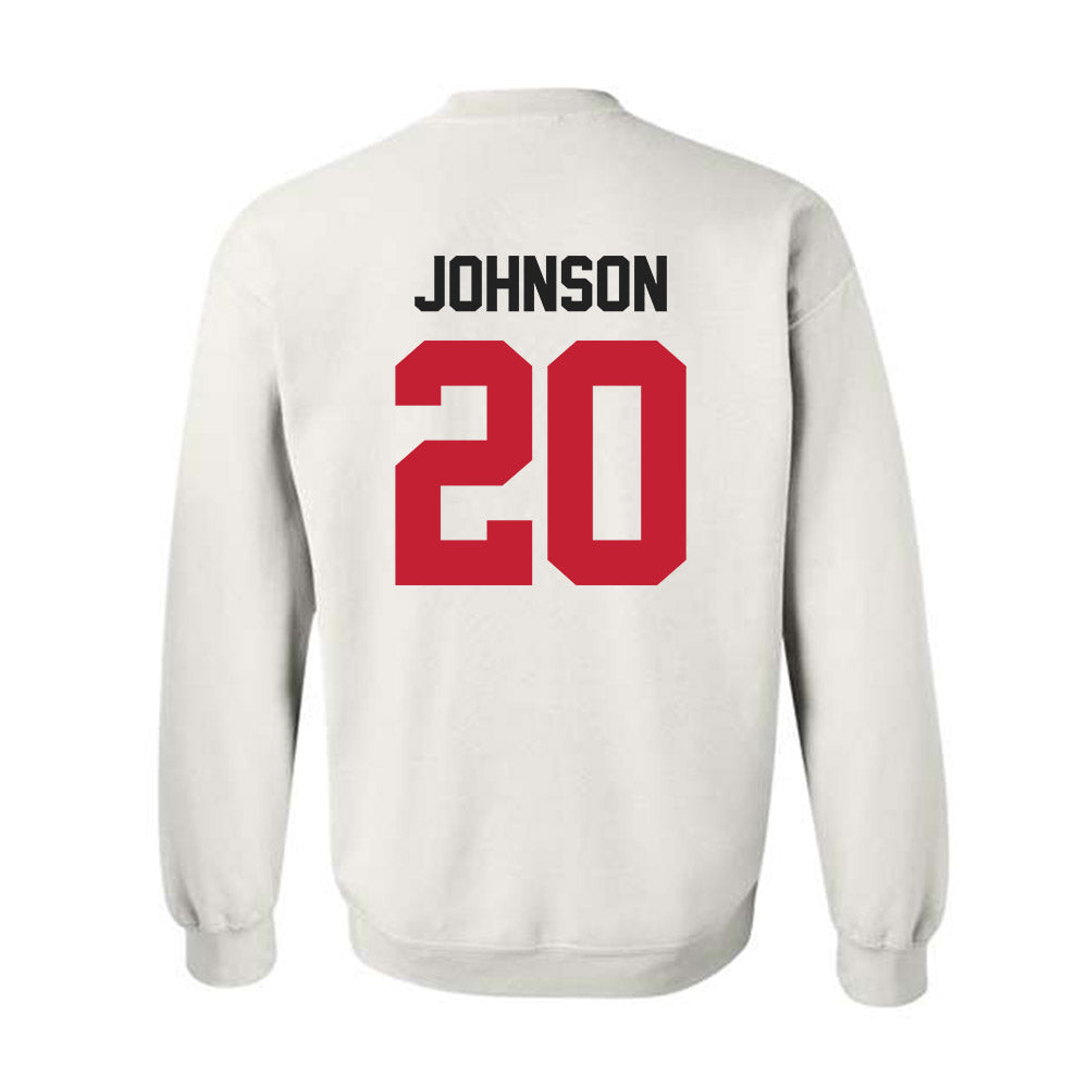 Ohio State - NCAA Football : Cincere Johnson - Classic Shersey Crewneck Sweatshirt-1