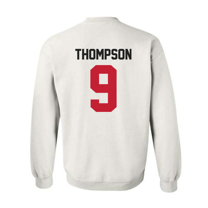 Ohio State - NCAA Men's Ice Hockey : Riley Thompson - Classic Shersey Crewneck Sweatshirt-1