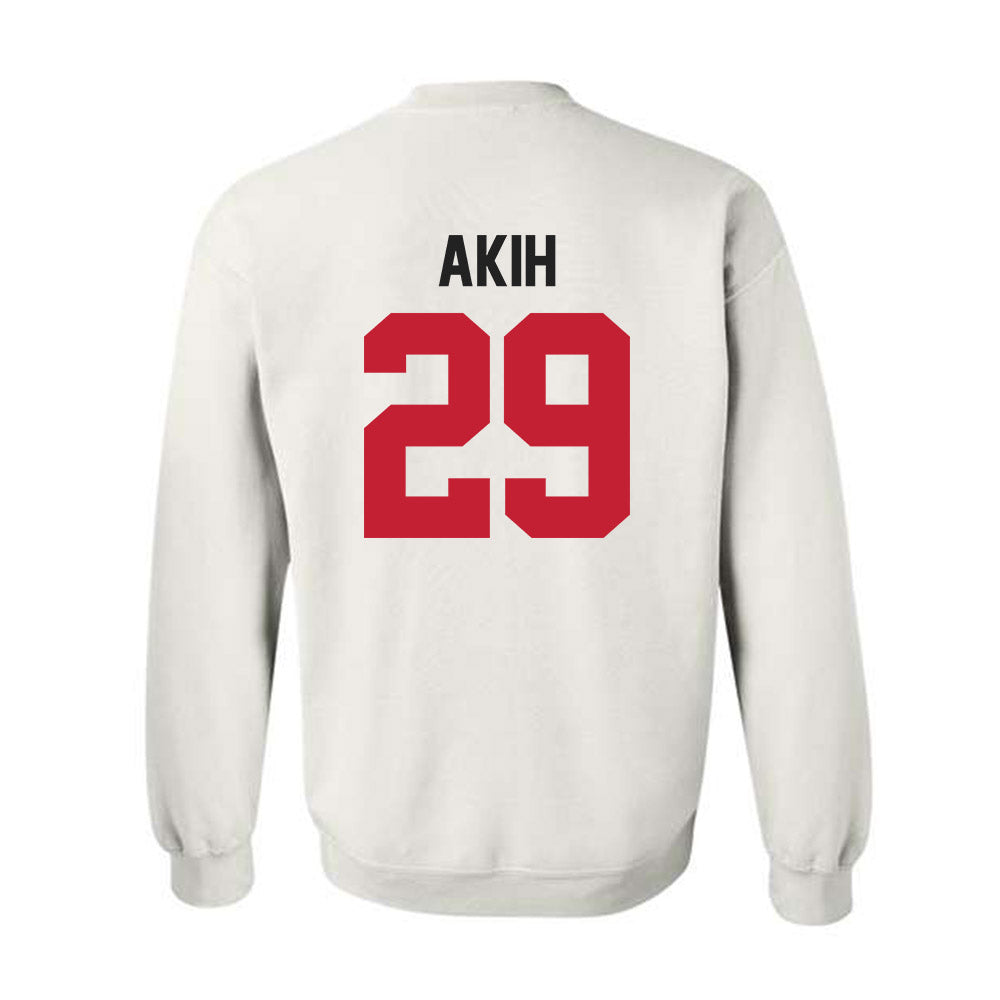Ohio State - NCAA Football : Favour Akih - Classic Shersey Crewneck Sweatshirt-1