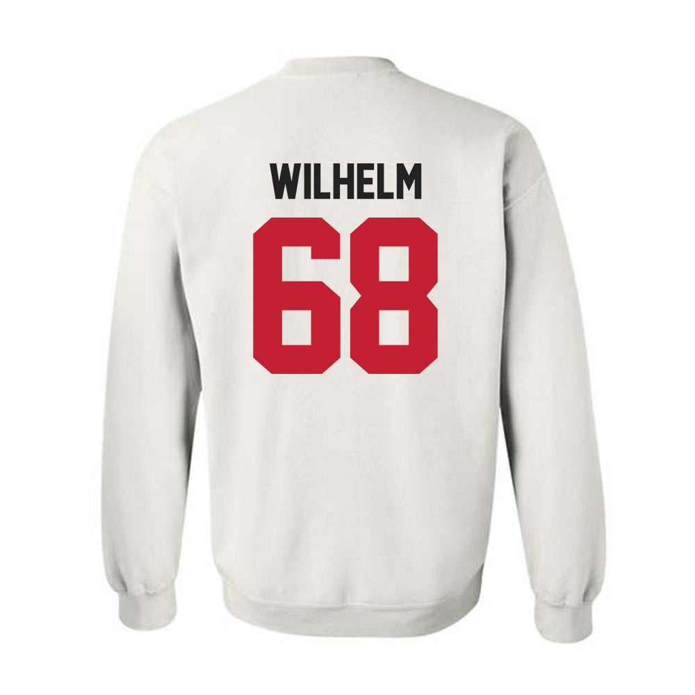 Ohio State - NCAA Football : Mason Wilhelm - Classic Shersey Crewneck Sweatshirt-1