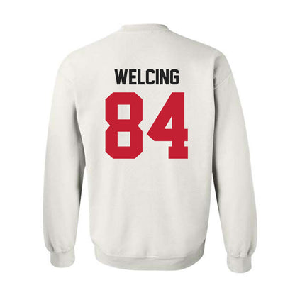 Ohio State - NCAA Football : Hunter Welcing - Classic Shersey Crewneck Sweatshirt-1