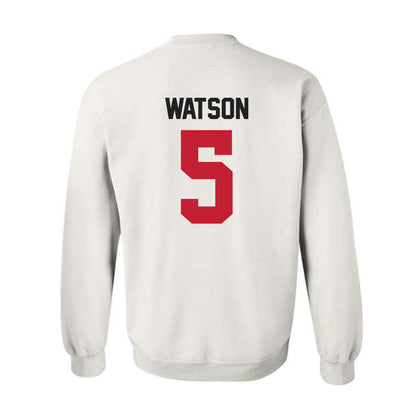 Ohio State - NCAA Women's Basketball : Ava Watson - Classic Shersey Crewneck Sweatshirt-1