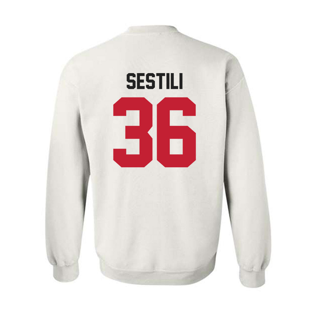 Ohio State - NCAA Men's Lacrosse : Brady Sestili - Classic Shersey Crewneck Sweatshirt-1
