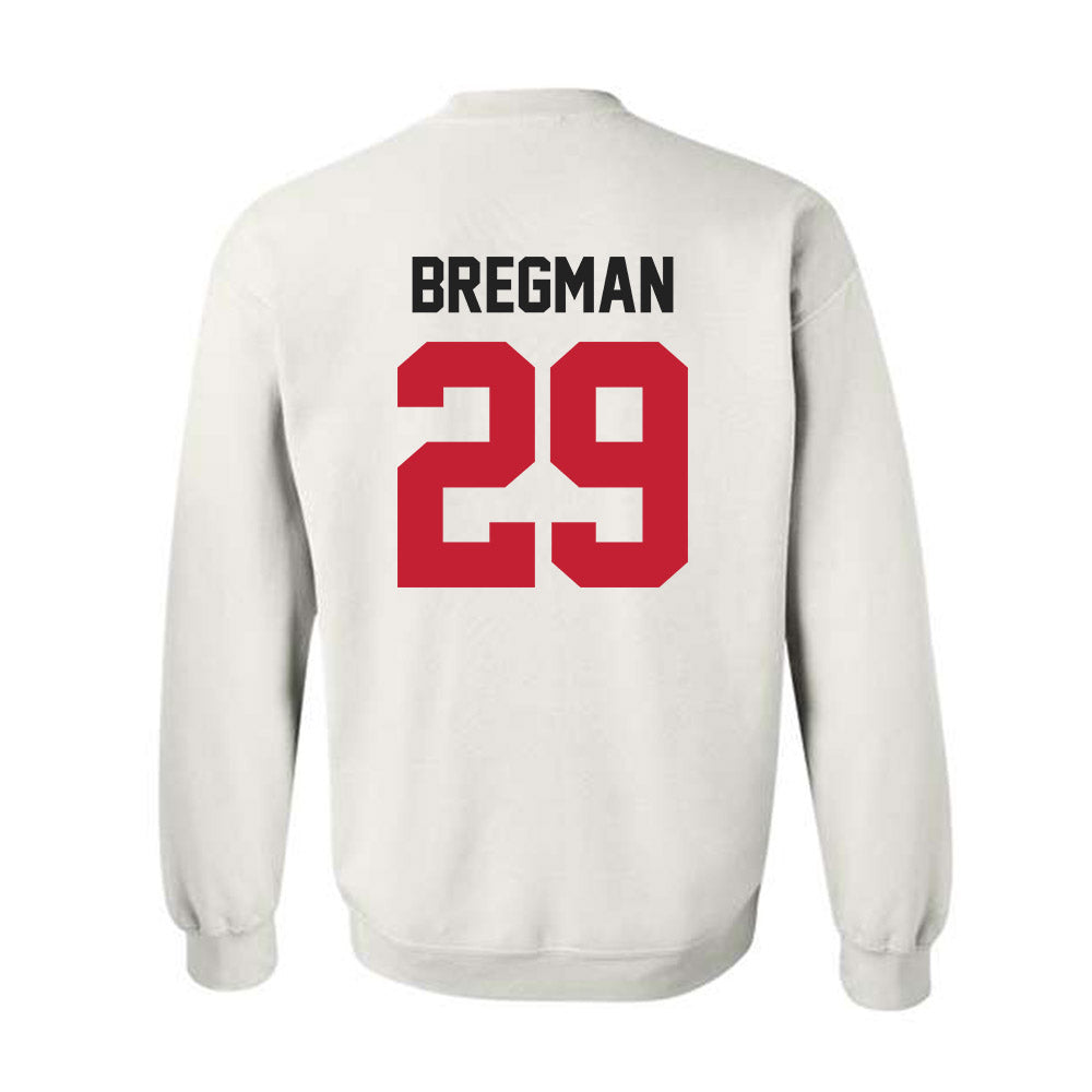 Ohio State - NCAA Men's Lacrosse : Mason Bregman - Classic Shersey Crewneck Sweatshirt-1