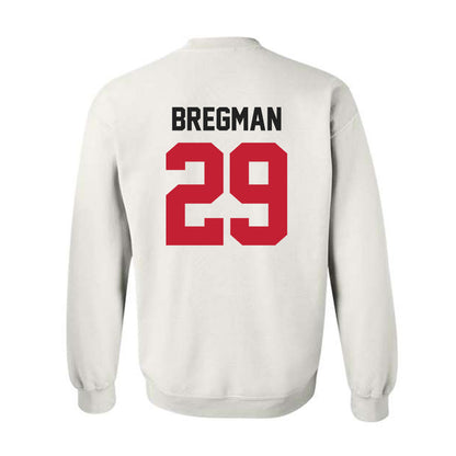 Ohio State - NCAA Men's Lacrosse : Mason Bregman - Classic Shersey Crewneck Sweatshirt-1