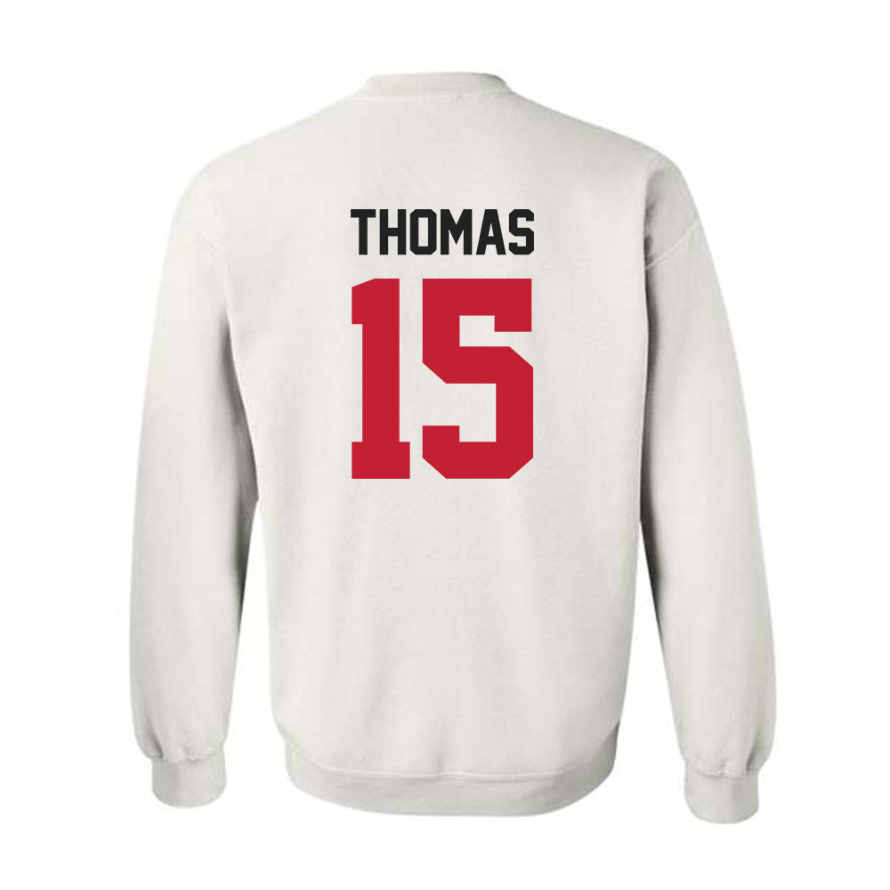 Ohio State - NCAA Football : Jordan Thomas - Classic Shersey Crewneck Sweatshirt-1