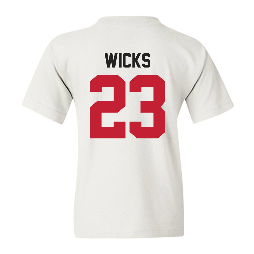 Ohio State - NCAA Women's Ice Hockey : Leah Wicks - Classic Shersey Youth T-Shirt-1