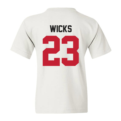 Ohio State - NCAA Women's Ice Hockey : Leah Wicks - Classic Shersey Youth T-Shirt-1