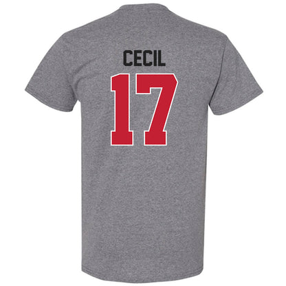 Ohio State - NCAA Baseball : Jack Cecil - Classic Shersey T-Shirt-1