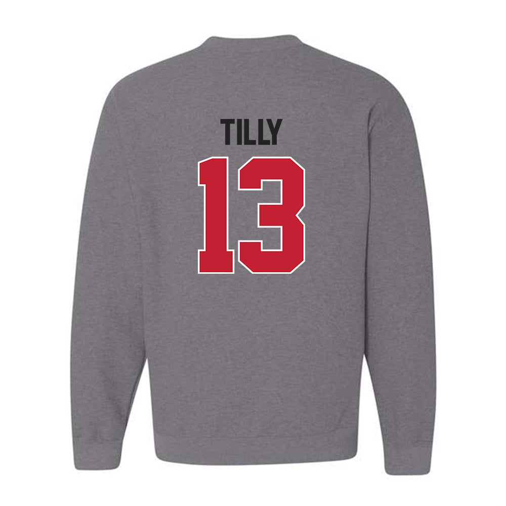 Ohio State - NCAA Men's Basketball : Christoph Tilly - Classic Shersey Crewneck Sweatshirt-1