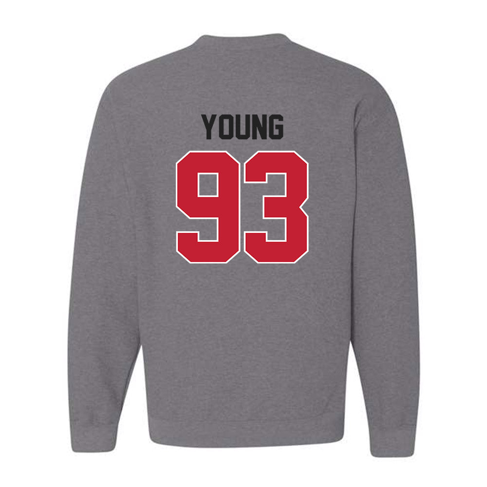 Ohio State - NCAA Football : Brady Young - Classic Shersey Crewneck Sweatshirt-1