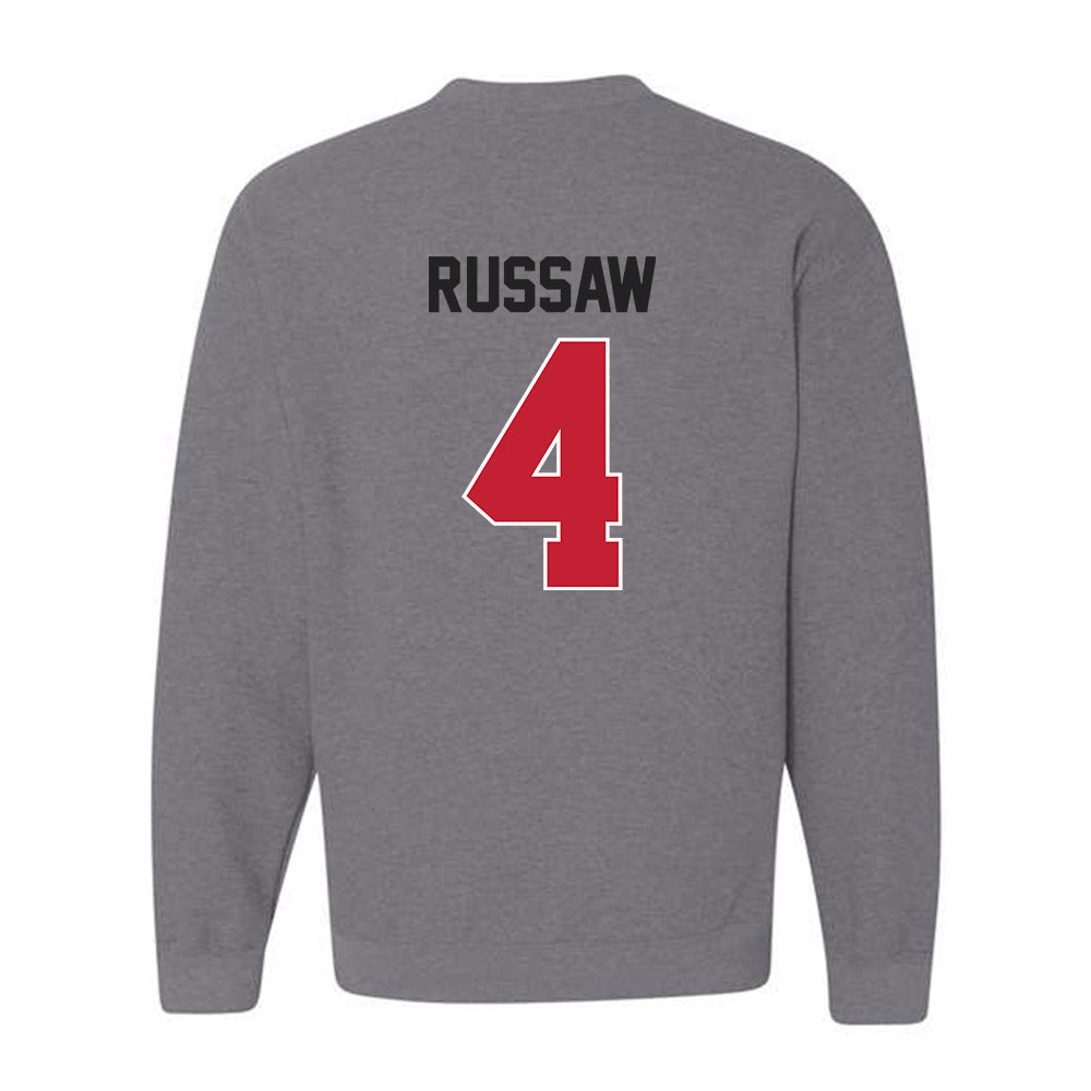 Ohio State - NCAA Football : Qua Russaw - Classic Shersey Crewneck Sweatshirt-1