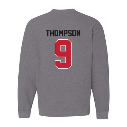 Ohio State - NCAA Men's Ice Hockey : Riley Thompson - Classic Shersey Crewneck Sweatshirt-1