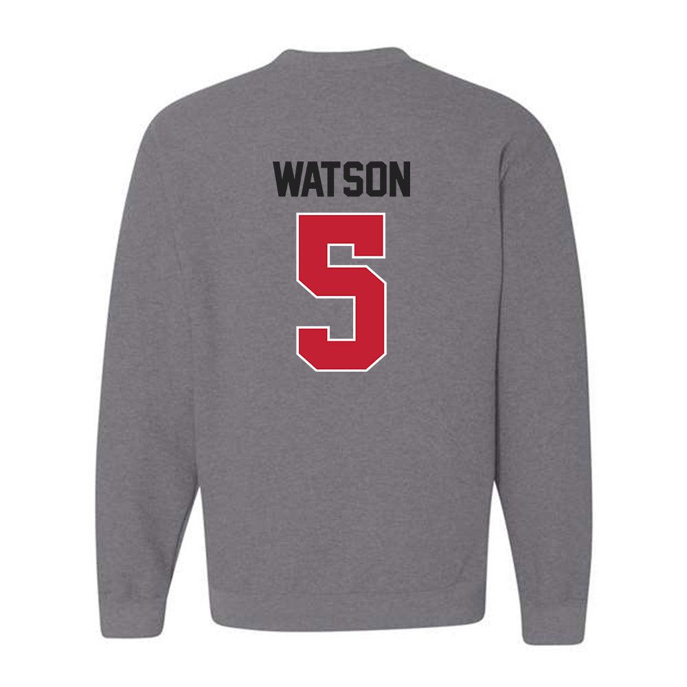Ohio State - NCAA Women's Basketball : Ava Watson - Classic Shersey Crewneck Sweatshirt-1