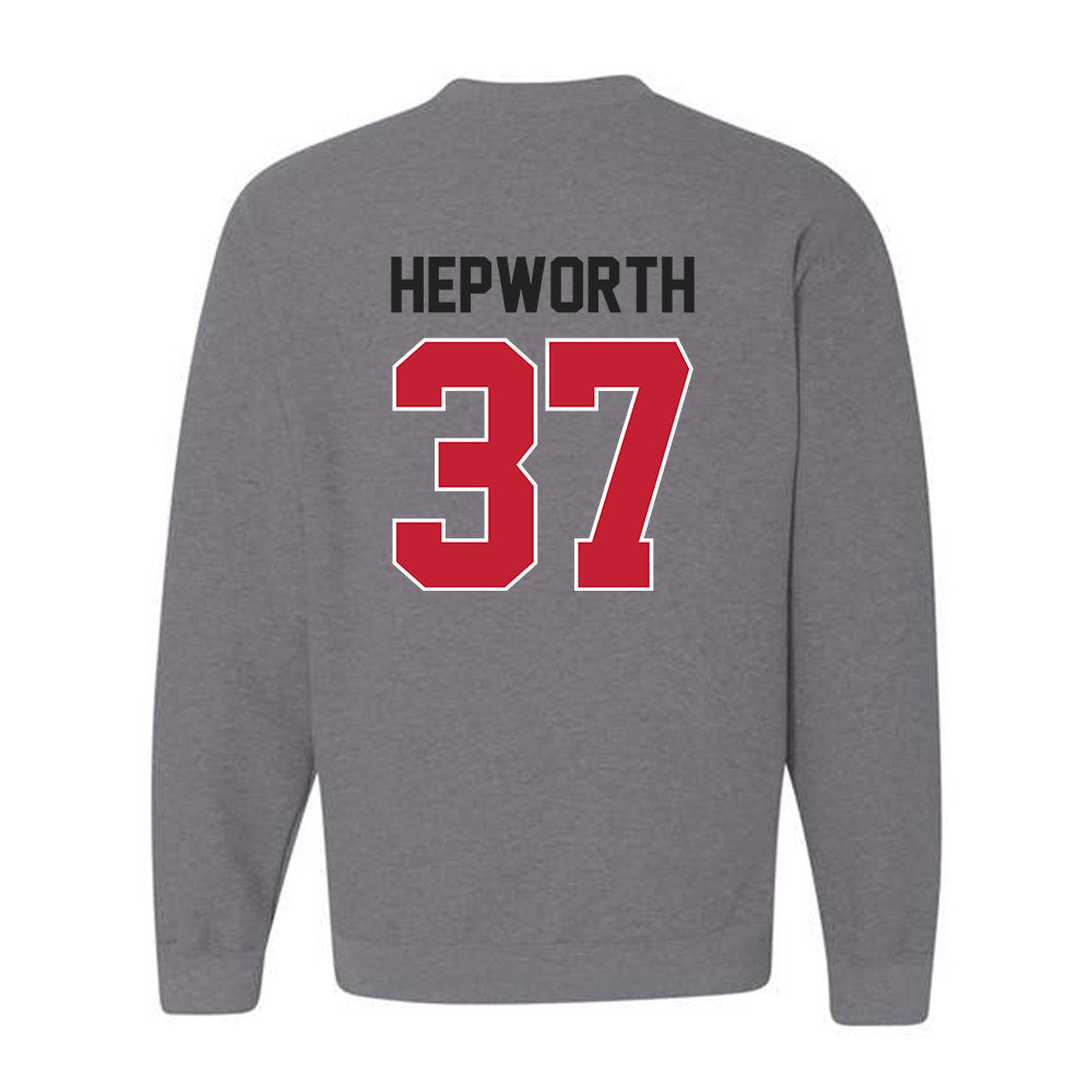 Ohio State - NCAA Men's Lacrosse : Zach Hepworth - Classic Shersey Crewneck Sweatshirt-1