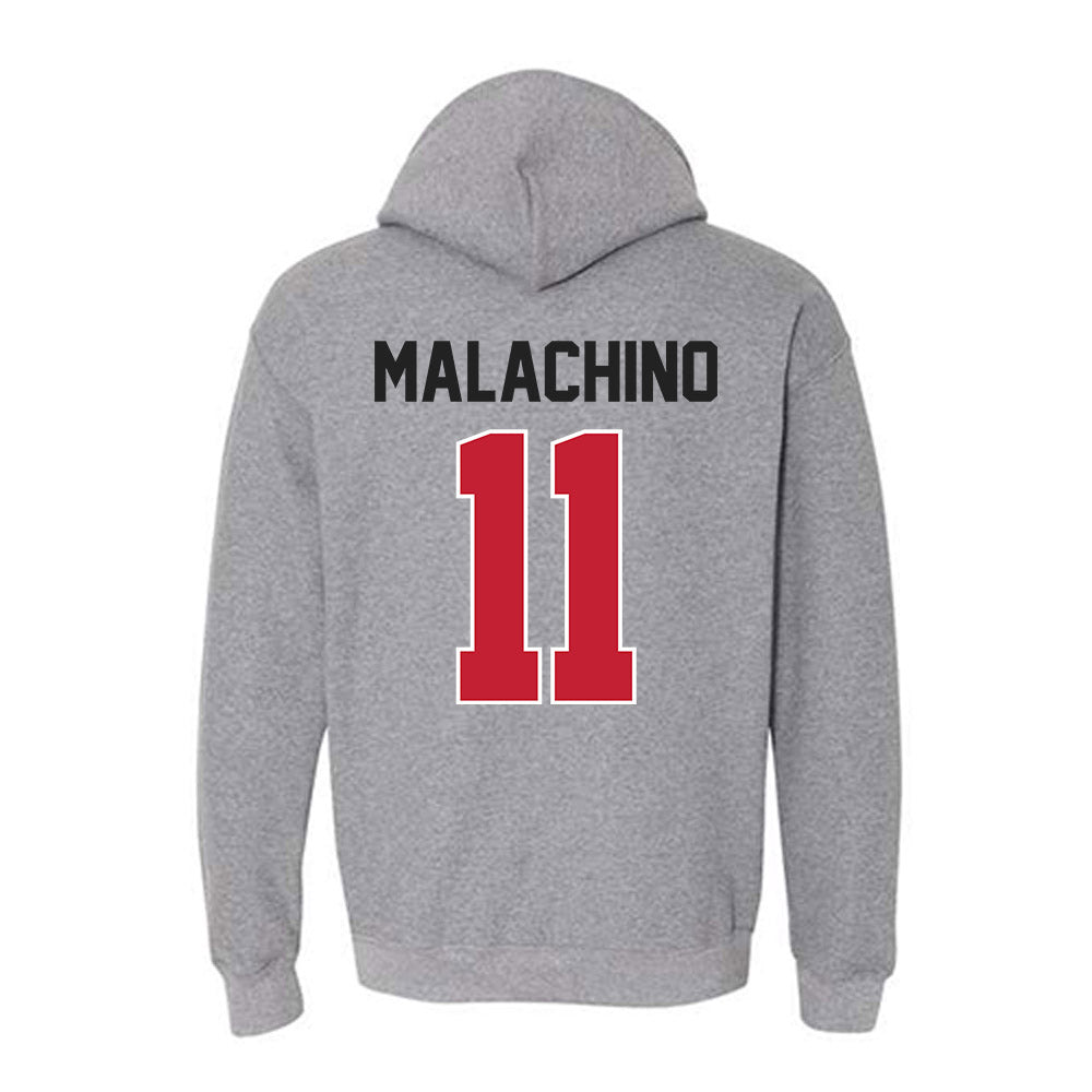Ohio State - NCAA Women's Ice Hockey : Kaia Malachino - Classic Shersey Hooded Sweatshirt-1