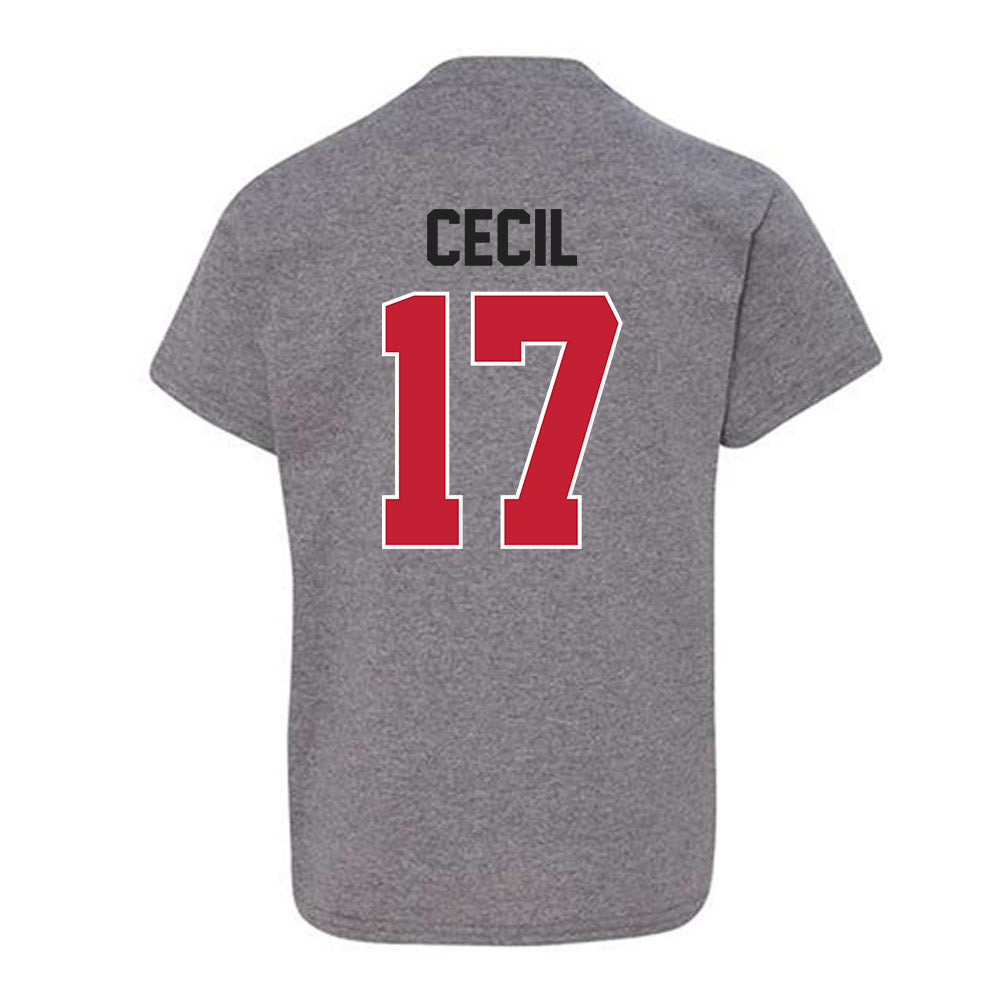 Ohio State - NCAA Baseball : Jack Cecil - Classic Shersey Youth T-Shirt-1