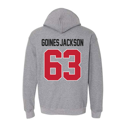 Ohio State - NCAA Football : Julian Goines-Jackson - Classic Shersey Hooded Sweatshirt-1