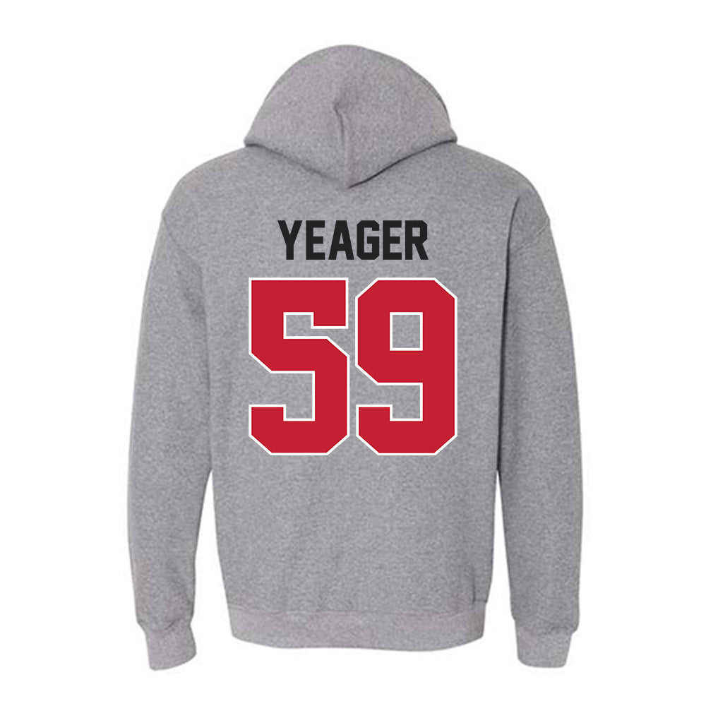 Ohio State - NCAA Football : Ashton Yeager - Classic Shersey Hooded Sweatshirt-1