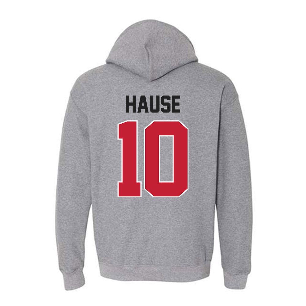 Ohio State - NCAA Women's Ice Hockey : Ellah Hause - Classic Shersey Hooded Sweatshirt-1
