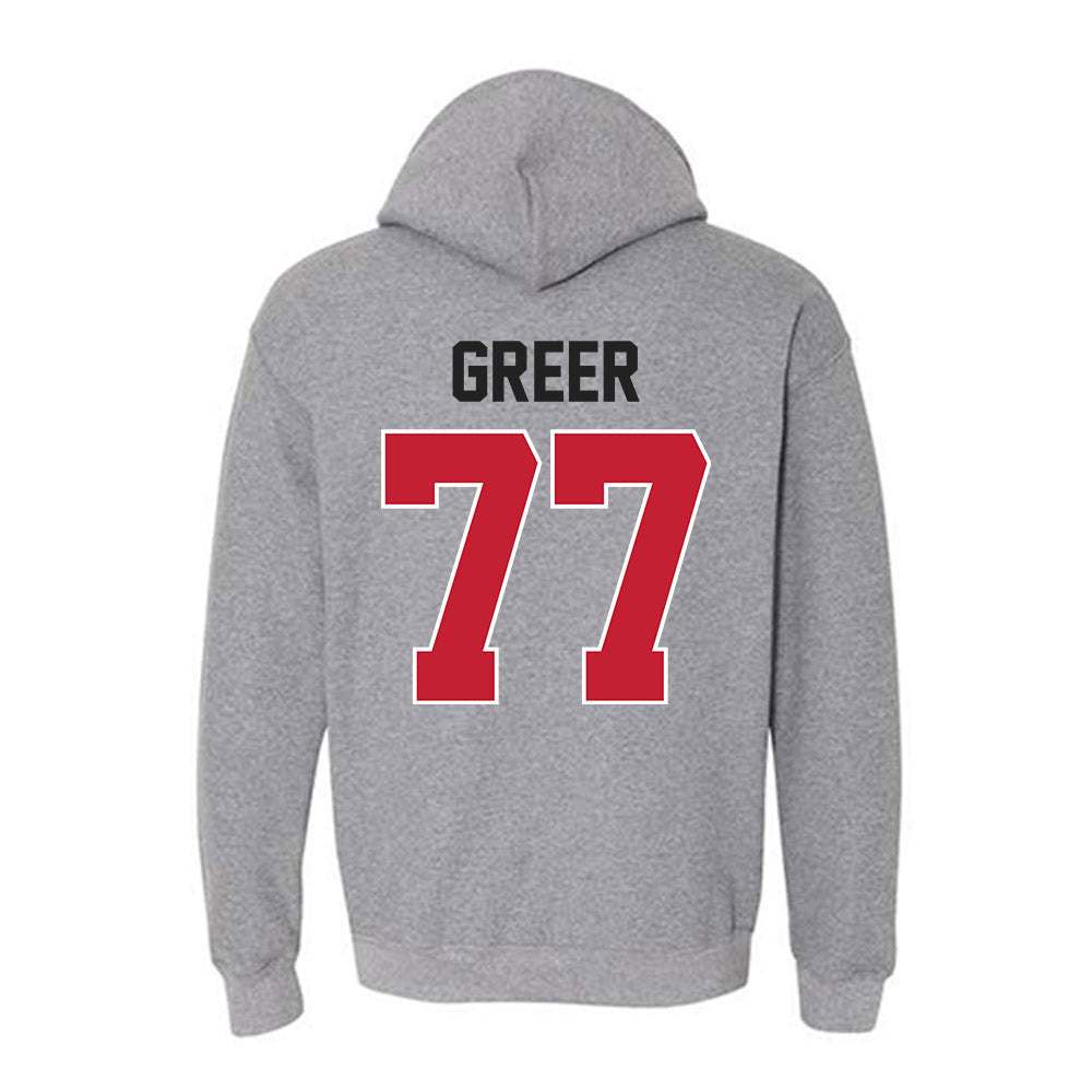 Ohio State - NCAA Football : Sam Greer - Classic Shersey Hooded Sweatshirt-1