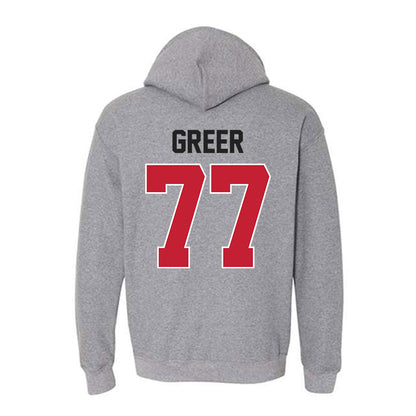 Ohio State - NCAA Football : Sam Greer - Classic Shersey Hooded Sweatshirt-1