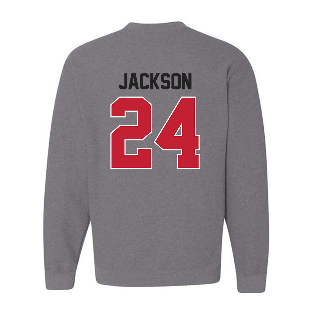Ohio State - NCAA Football : Ja'Kobi Jackson - Classic Shersey Crewneck Sweatshirt-1