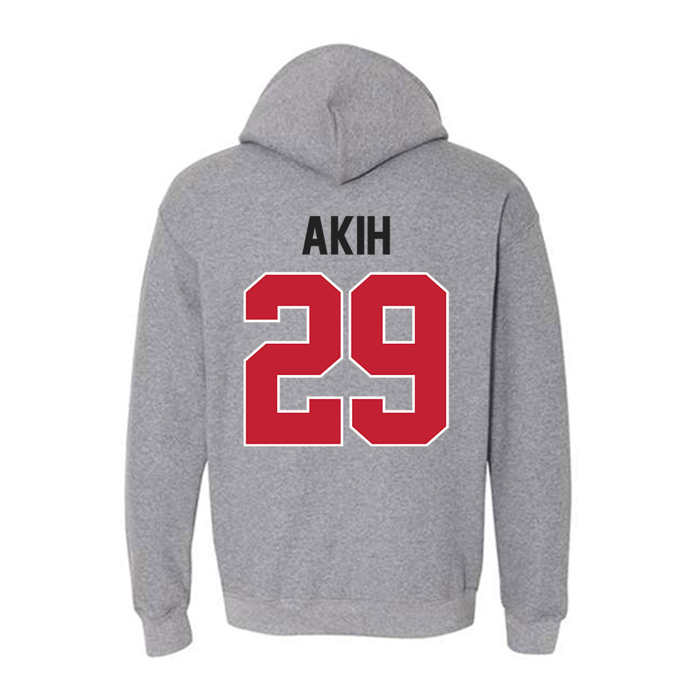 Ohio State - NCAA Football : Favour Akih - Classic Shersey Hooded Sweatshirt-1