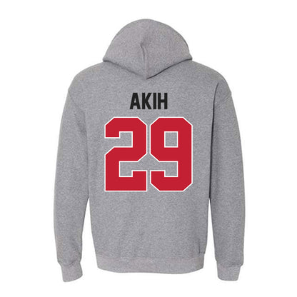 Ohio State - NCAA Football : Favour Akih - Classic Shersey Hooded Sweatshirt-1