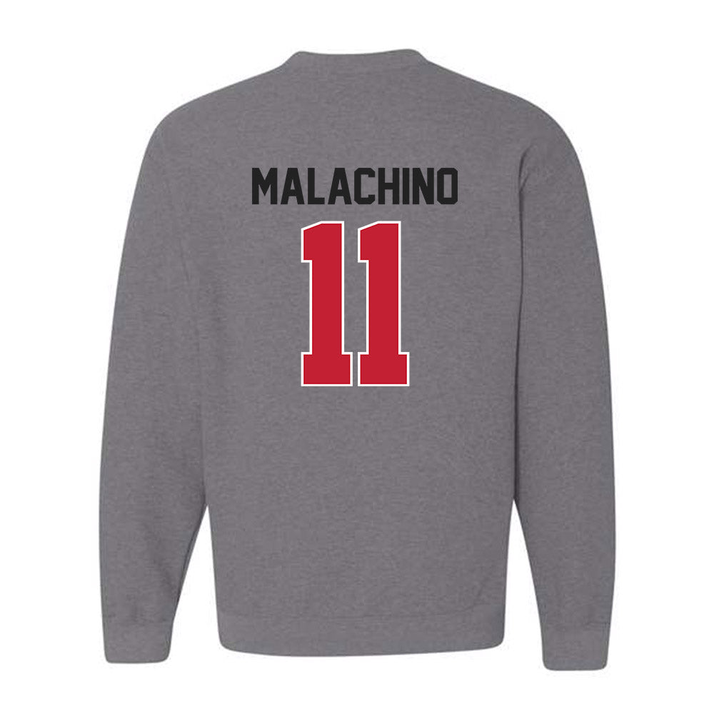 Ohio State - NCAA Women's Ice Hockey : Kaia Malachino - Classic Shersey Crewneck Sweatshirt-1
