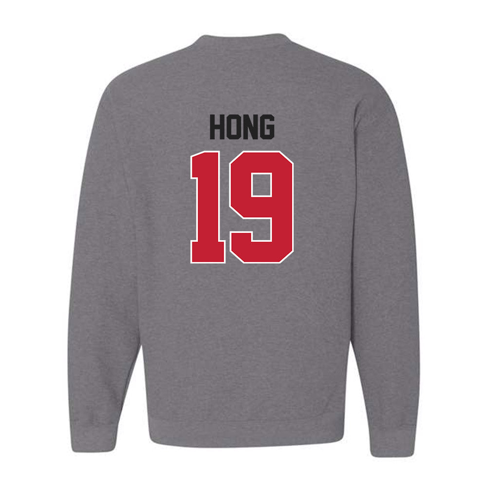 Ohio State - NCAA Men's Ice Hockey : James Hong - Classic Shersey Crewneck Sweatshirt-1