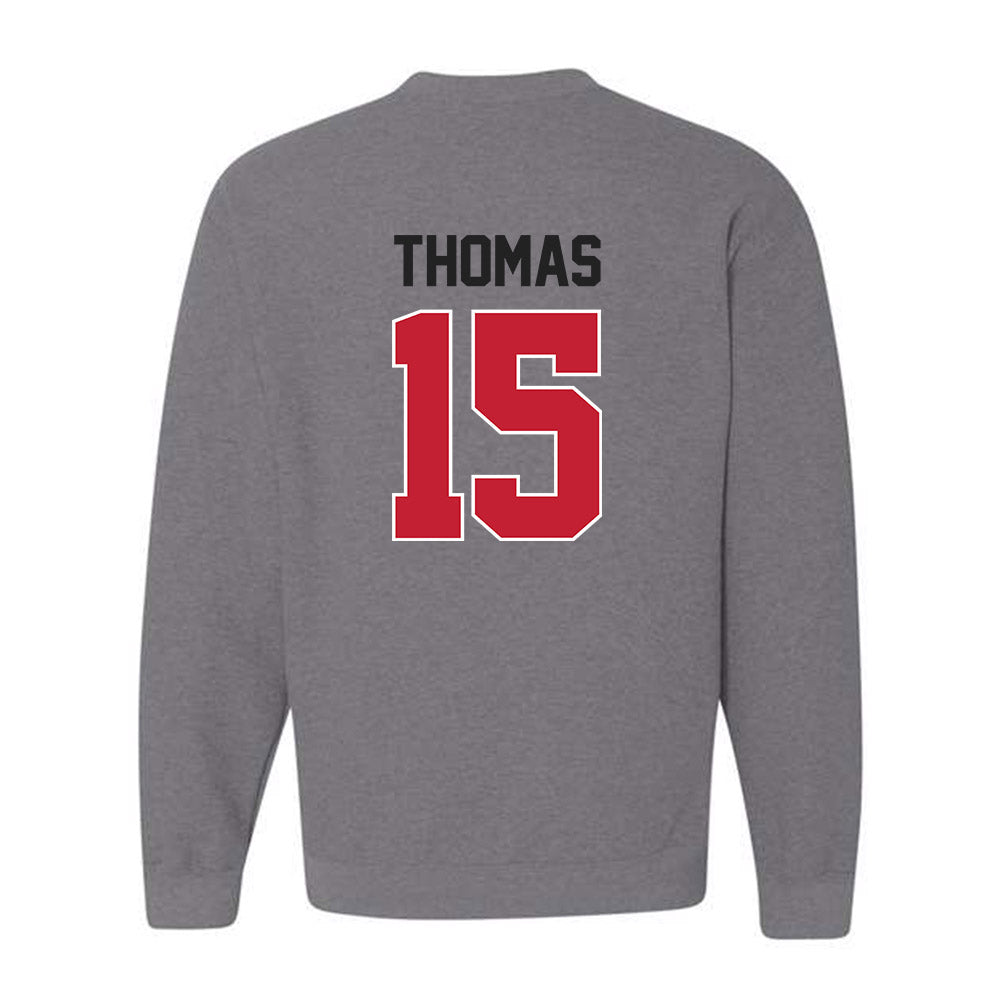 Ohio State - NCAA Football : Jordan Thomas - Classic Shersey Crewneck Sweatshirt-1