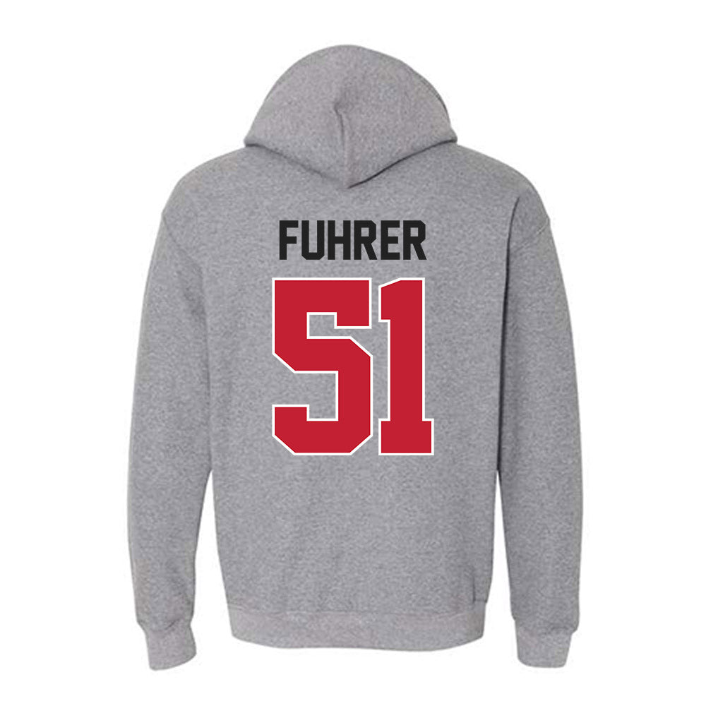 Ohio State - NCAA Baseball : Connor Fuhrer - Classic Shersey Hooded Sweatshirt-1