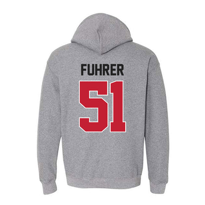 Ohio State - NCAA Baseball : Connor Fuhrer - Classic Shersey Hooded Sweatshirt-1