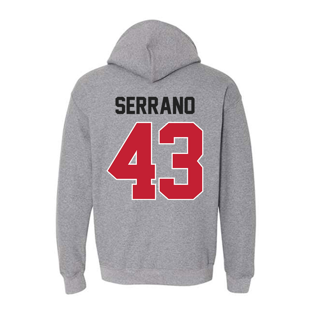 Ohio State - NCAA Baseball : Martin Serrano - Classic Shersey Hooded Sweatshirt-1