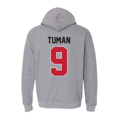 Ohio State - NCAA Women's Volleyball : Mia Tuman - Classic Shersey Hooded Sweatshirt-1
