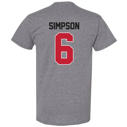 Ohio State - NCAA Baseball : Maddix Simpson - Classic Shersey T-Shirt-1