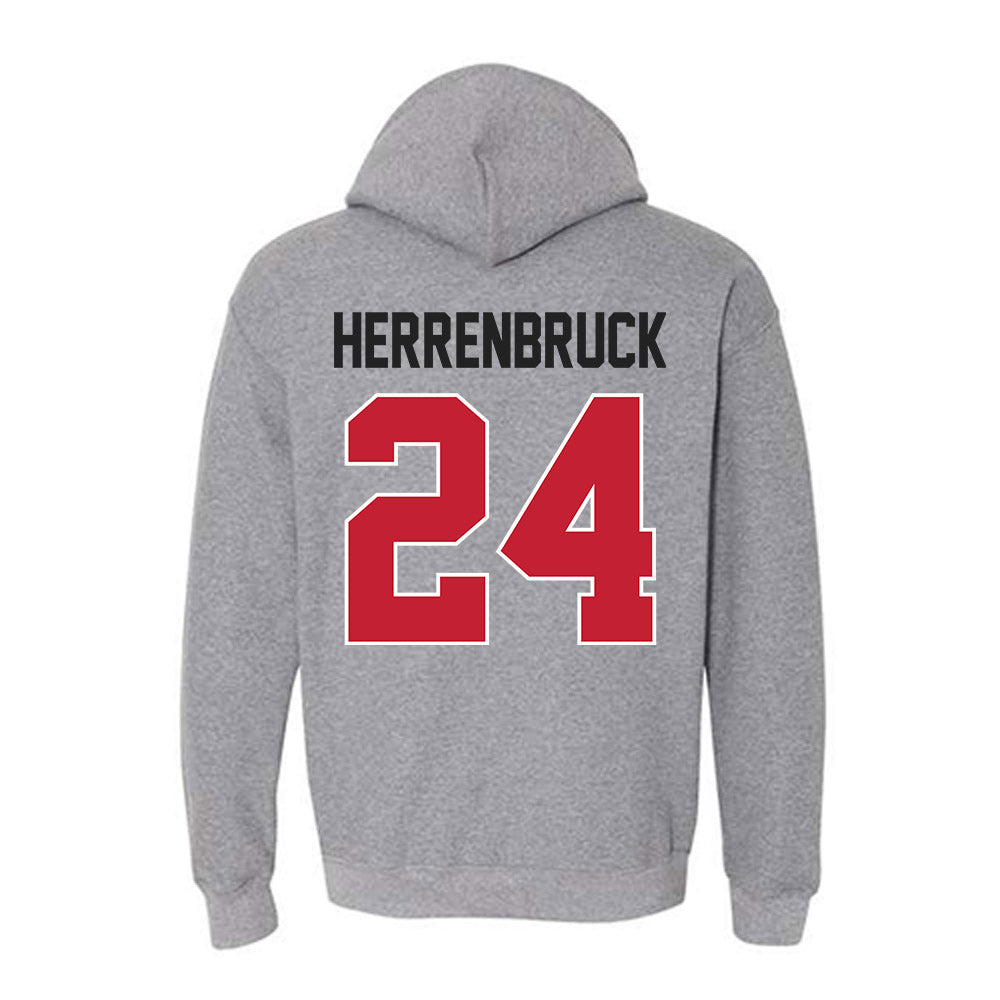 Ohio State - NCAA Baseball : Pierce Herrenbruck - Classic Shersey Hooded Sweatshirt-1
