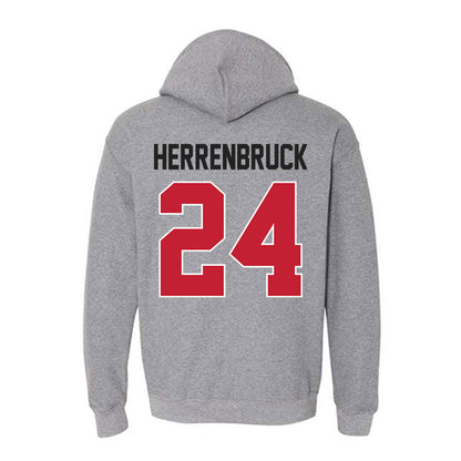 Ohio State - NCAA Baseball : Pierce Herrenbruck - Classic Shersey Hooded Sweatshirt-1