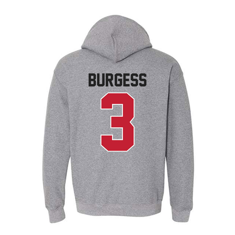 Ohio State - NCAA Men's Gymnastics : Tyler Burgess - Classic Shersey Hooded Sweatshirt-1