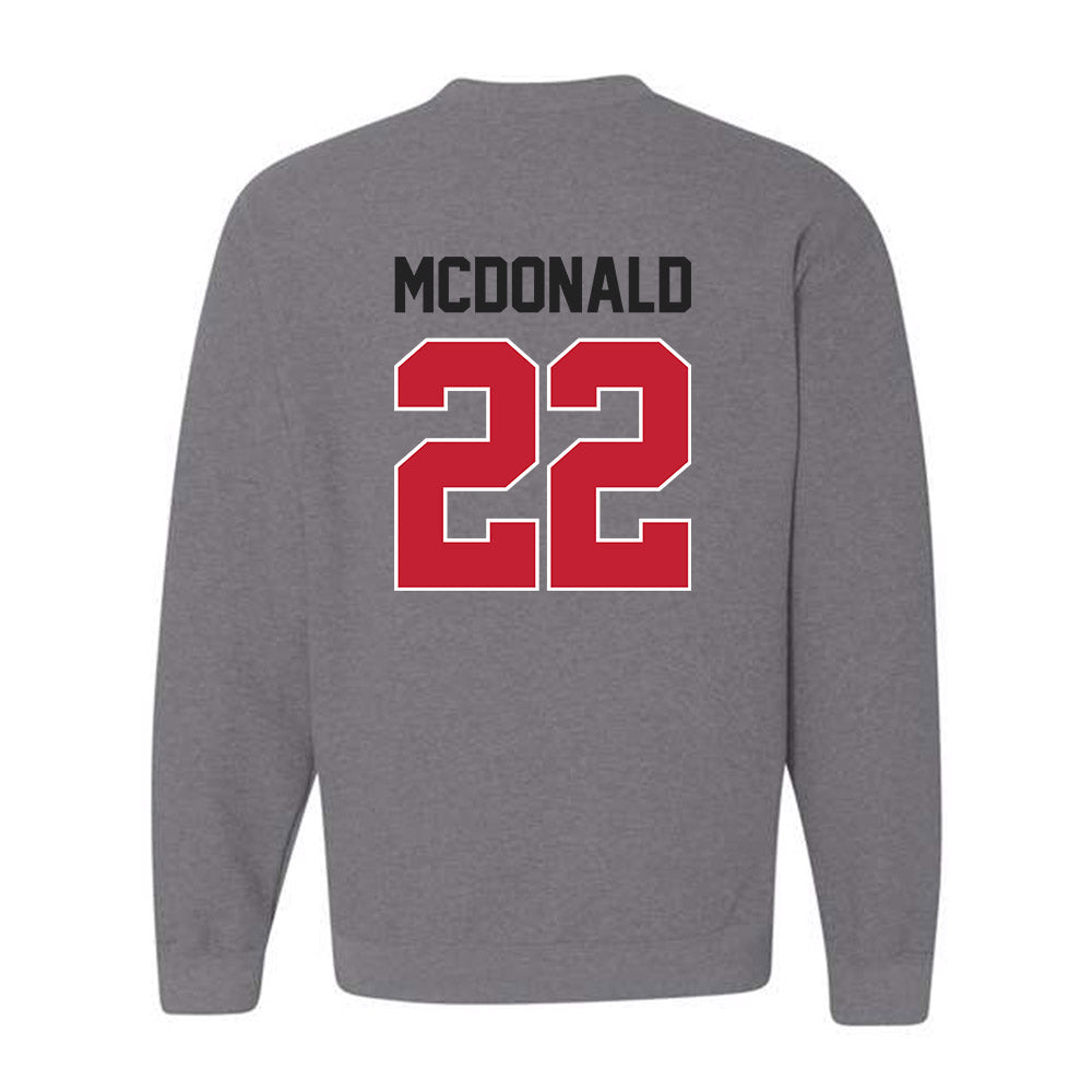 Ohio State - NCAA Women's Ice Hockey : Hayley McDonald - Classic Shersey Crewneck Sweatshirt-1