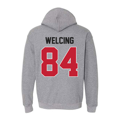 Ohio State - NCAA Football : Hunter Welcing - Classic Shersey Hooded Sweatshirt-1