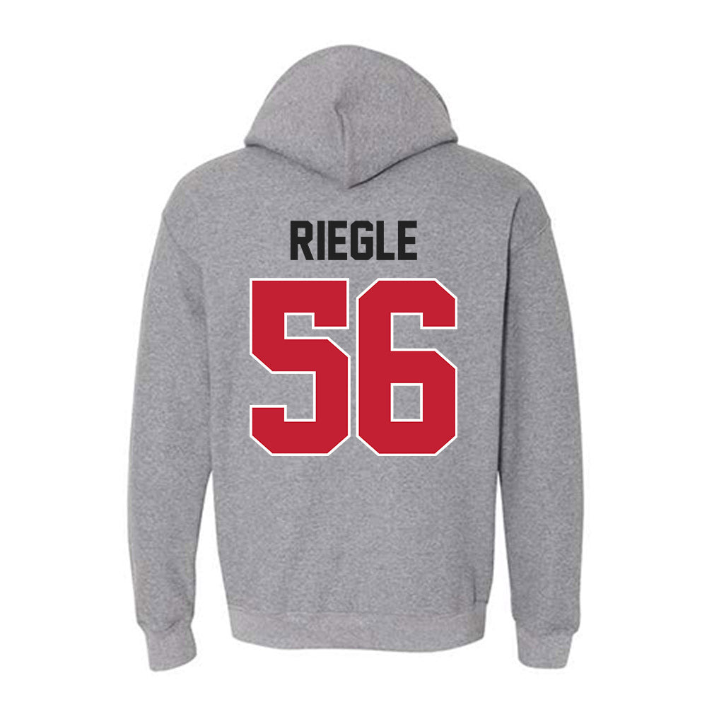 Ohio State - NCAA Football : Nate Riegle - Classic Shersey Hooded Sweatshirt-1