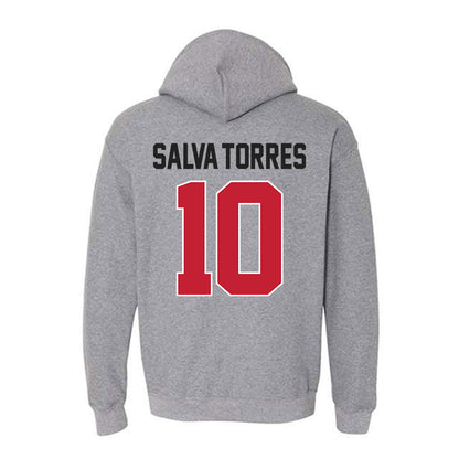 Ohio State - NCAA Men's Volleyball : Eliel Salva-Torres - Classic Shersey Hooded Sweatshirt-1