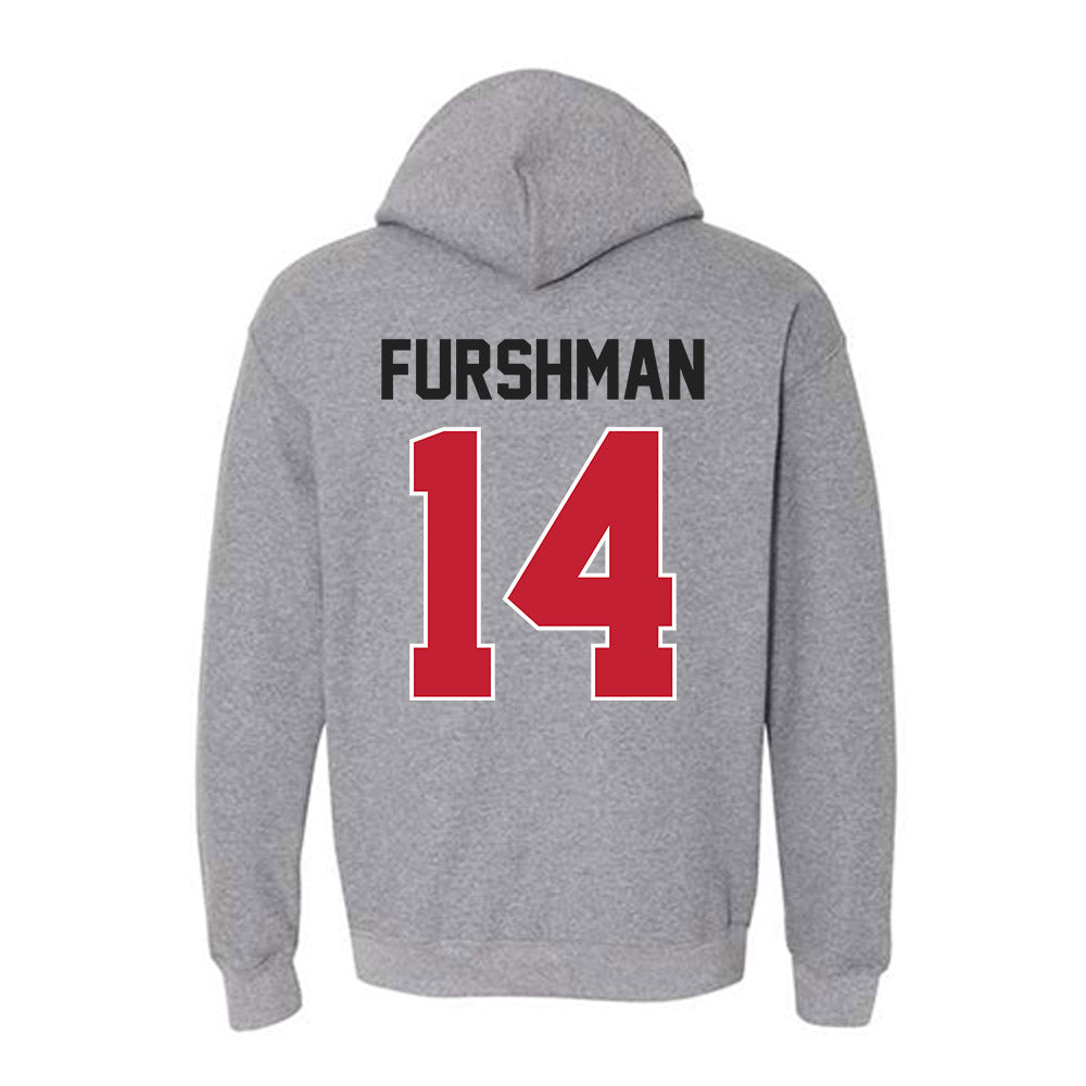 Ohio State - NCAA Men's Lacrosse : Dylan Furshman - Classic Shersey Hooded Sweatshirt-1