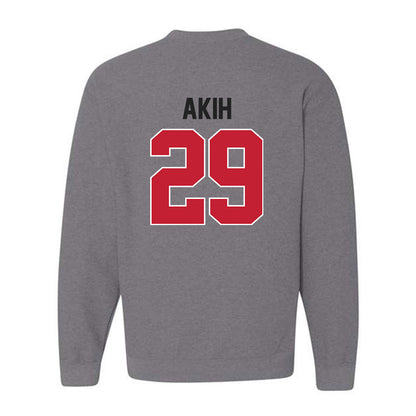 Ohio State - NCAA Football : Favour Akih - Classic Shersey Crewneck Sweatshirt-1