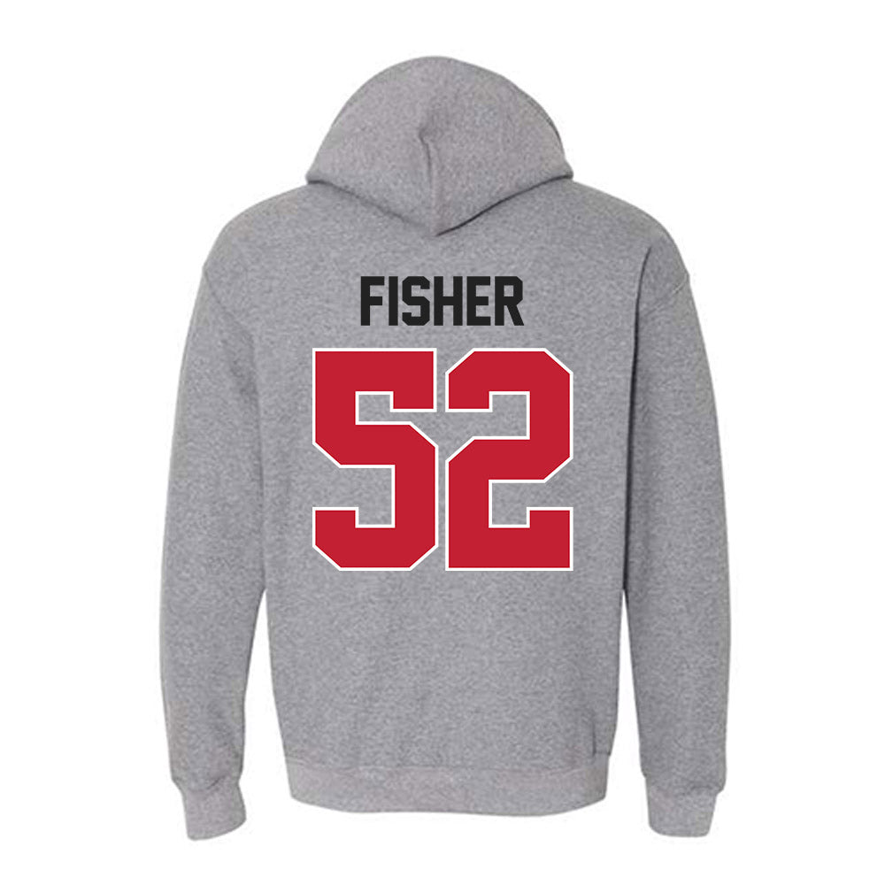 Ohio State - NCAA Baseball : Jude Fisher - Classic Shersey Hooded Sweatshirt-1