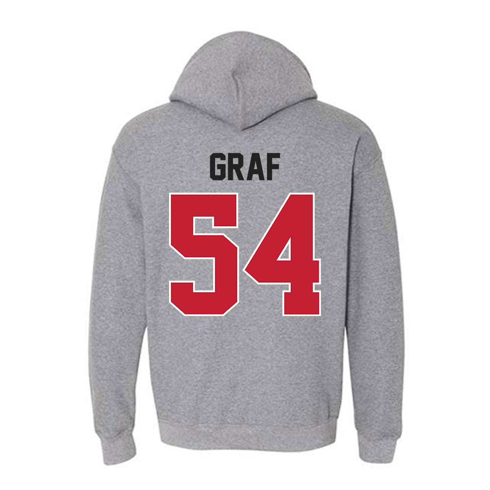 Ohio State - NCAA Baseball : Owen Graf - Classic Shersey Hooded Sweatshirt-1